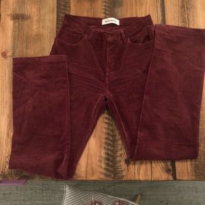 Reformation Corduroy Wide Leg Pants